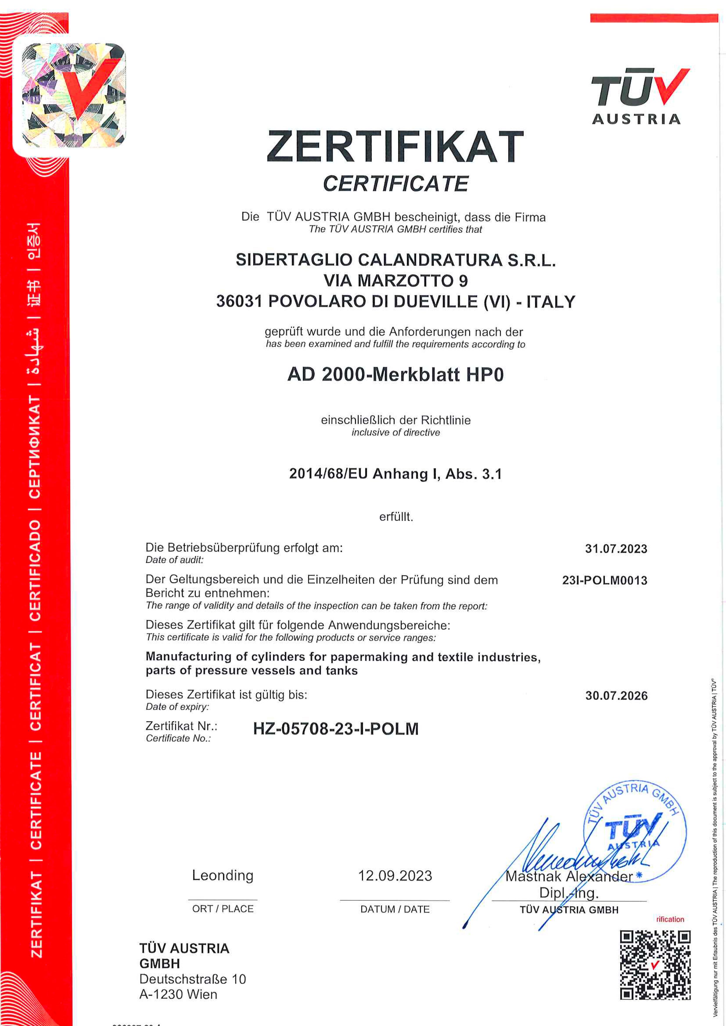 sidertaglio-calandratura-certificazione-ad-2000